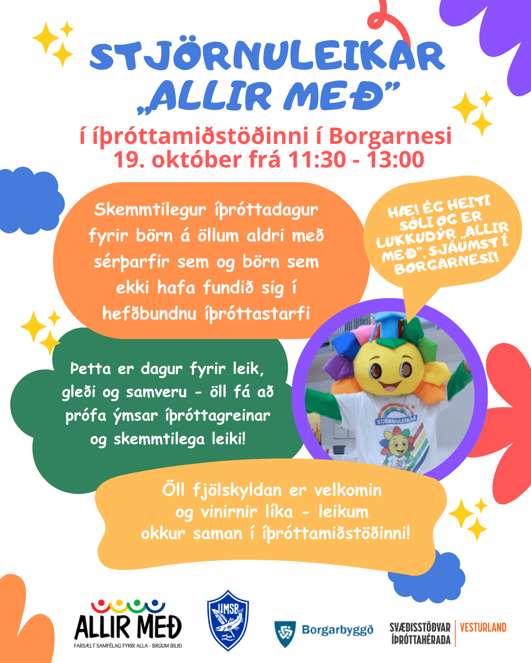 Stjörnuleikar í íþróttamiðstöðinni í Borgarnesi